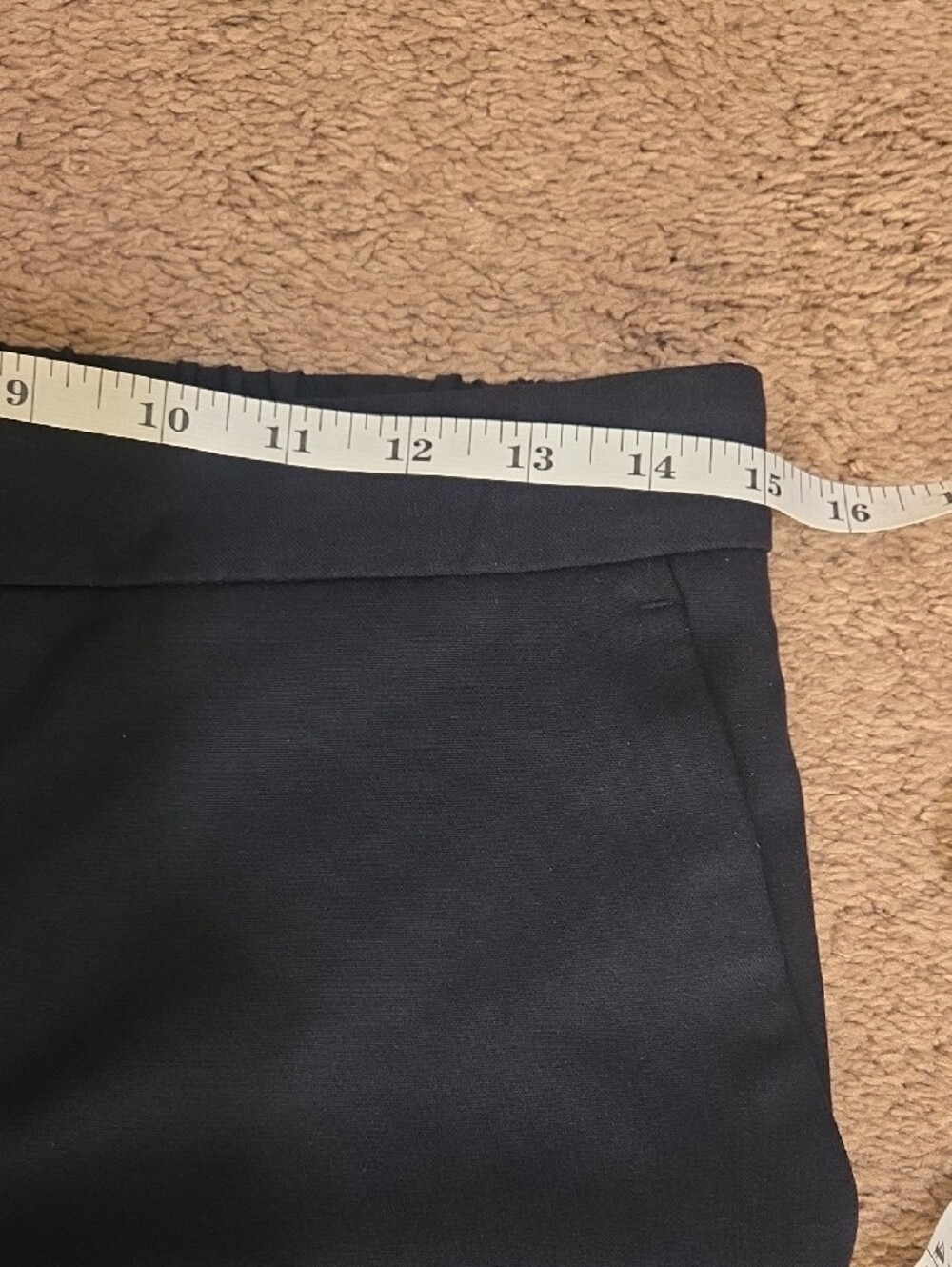 Banana Republic Hayden Navy Wide-Leg Tailored Pants - Picture 6 of 13